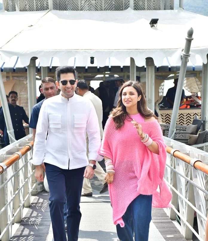 Parineeti Chopra And Raghav Chadha Have Released Their First Wedding ...